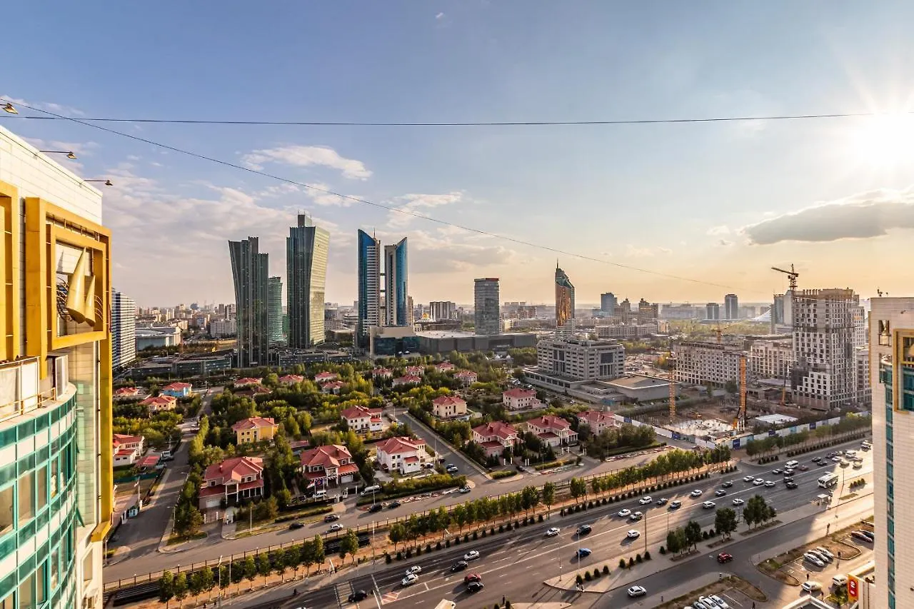 Apartment Panoramic View Suite on 23rd Floor near Baiterek Nur-Sultan